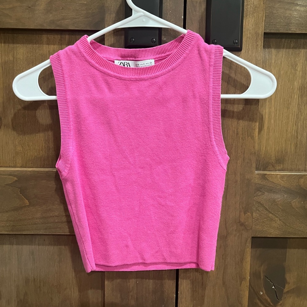 Pink Zara tank!!